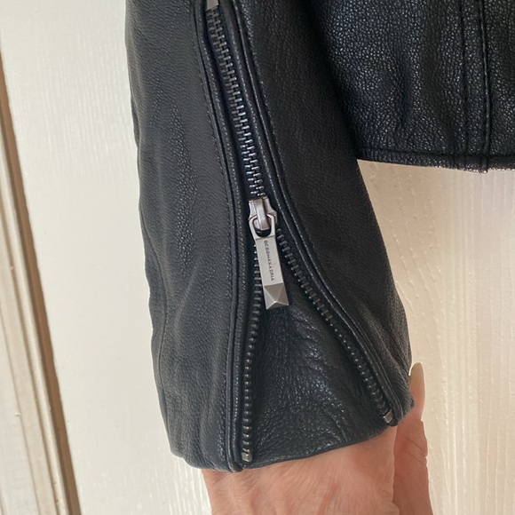 BCBG Maxazria leather jacket - Picture 5 of 16